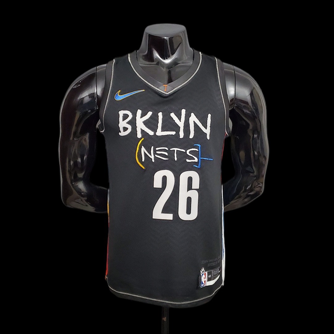 New Brooklyn Nets DINWDDIE#26 City Edition Black S-XXL