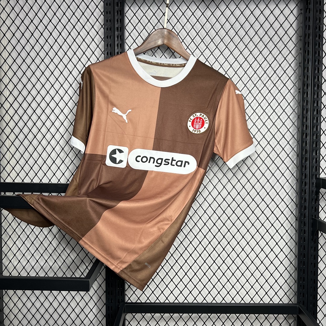 FC St. Pauli 2024/25 Home Jersey