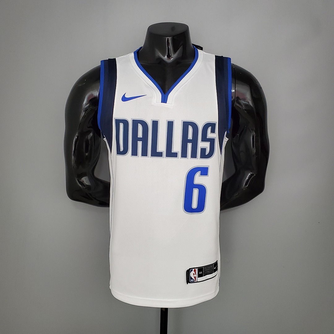 PORZINGIS#6 Dallas Mavericks home White NBA Jersey S-XXL