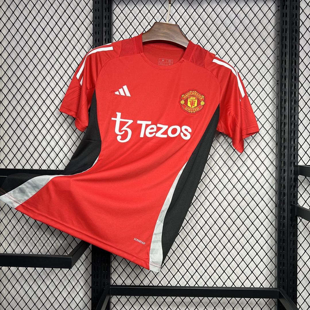 Manchester United 2024/25 Red Pre-match training Jersey