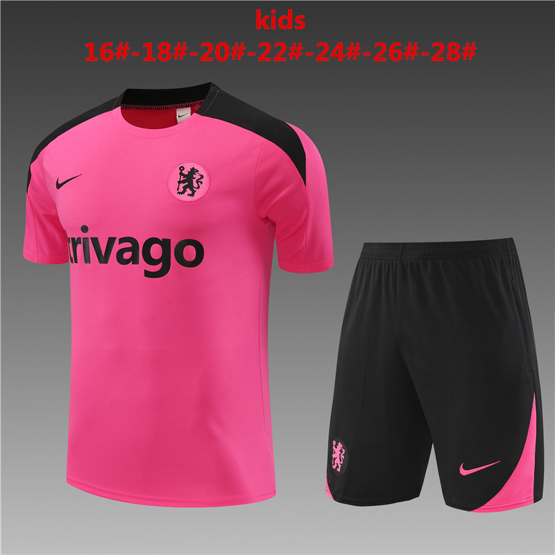 24-25 Chelsea Kids Training Soccer Jerseys Yupoo