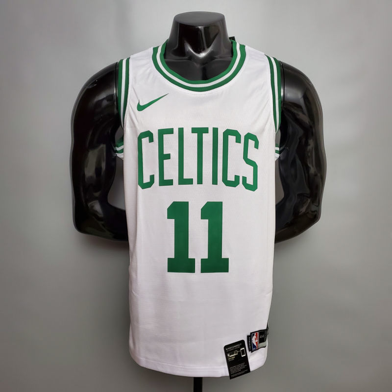Irving #11 Celtics white NBA jersey Size XS-XXL Nike connect recognition