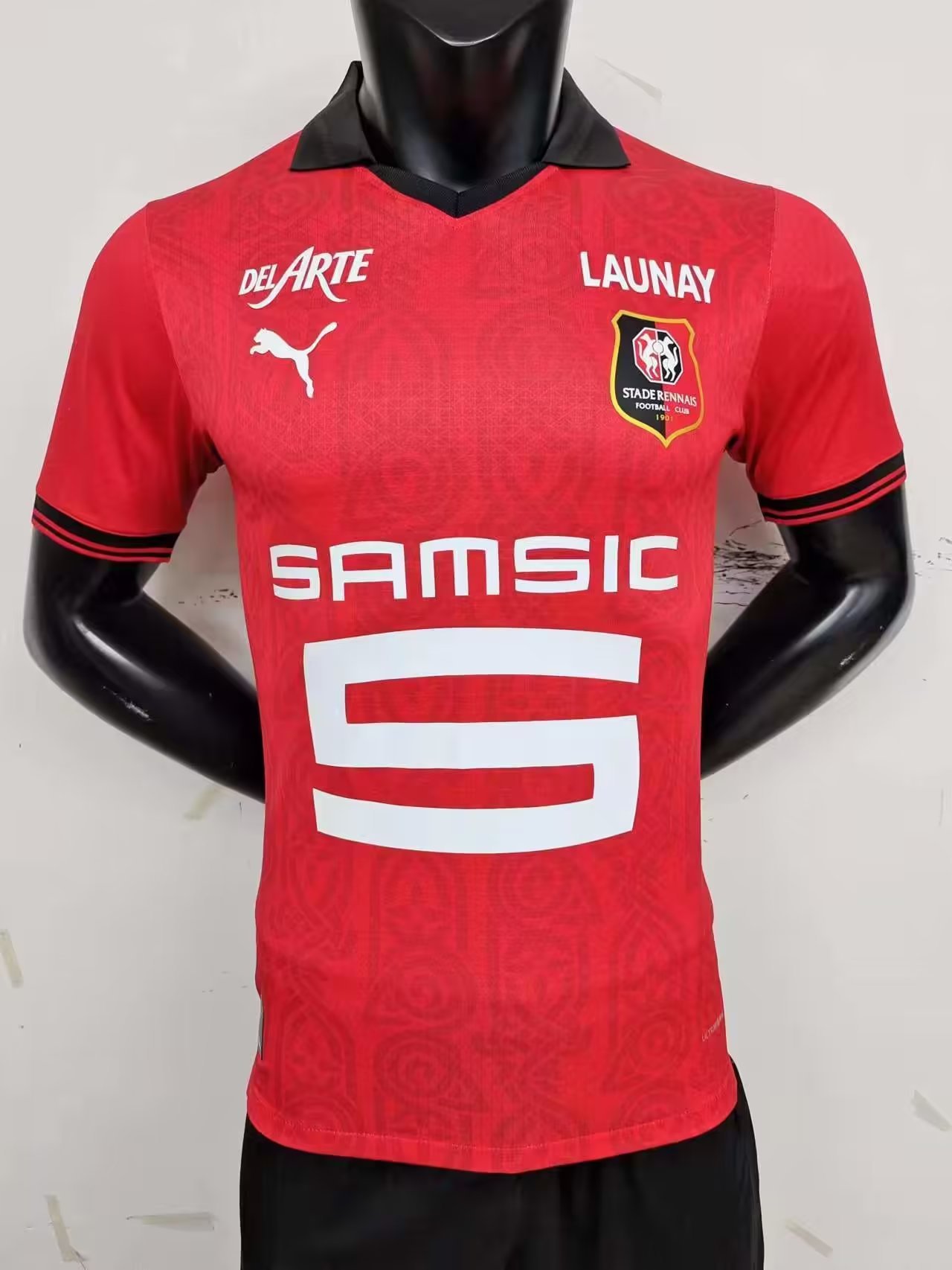 23-24 Rennes Home Player Version Soccer Jerseys Yupoo