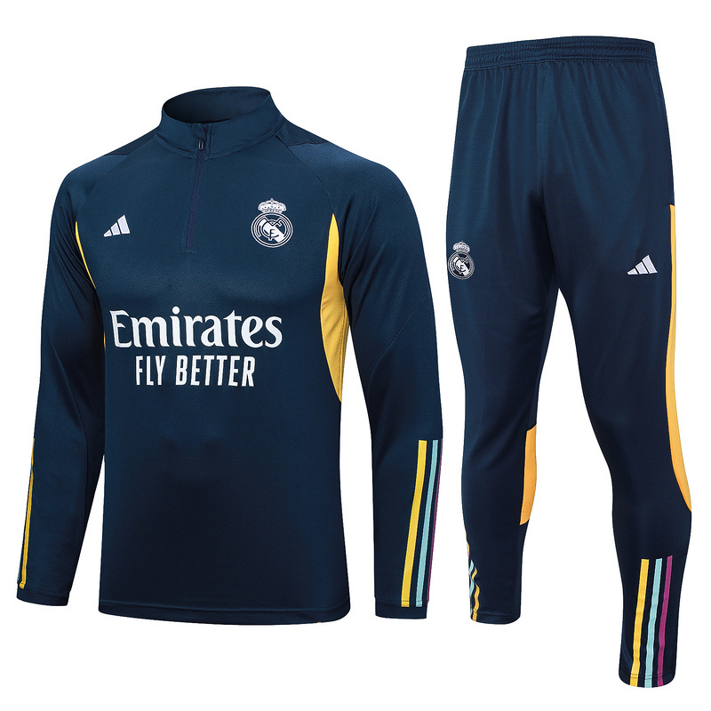 23-24 Real Madrid Long Sleeve Training Suit Yupoo