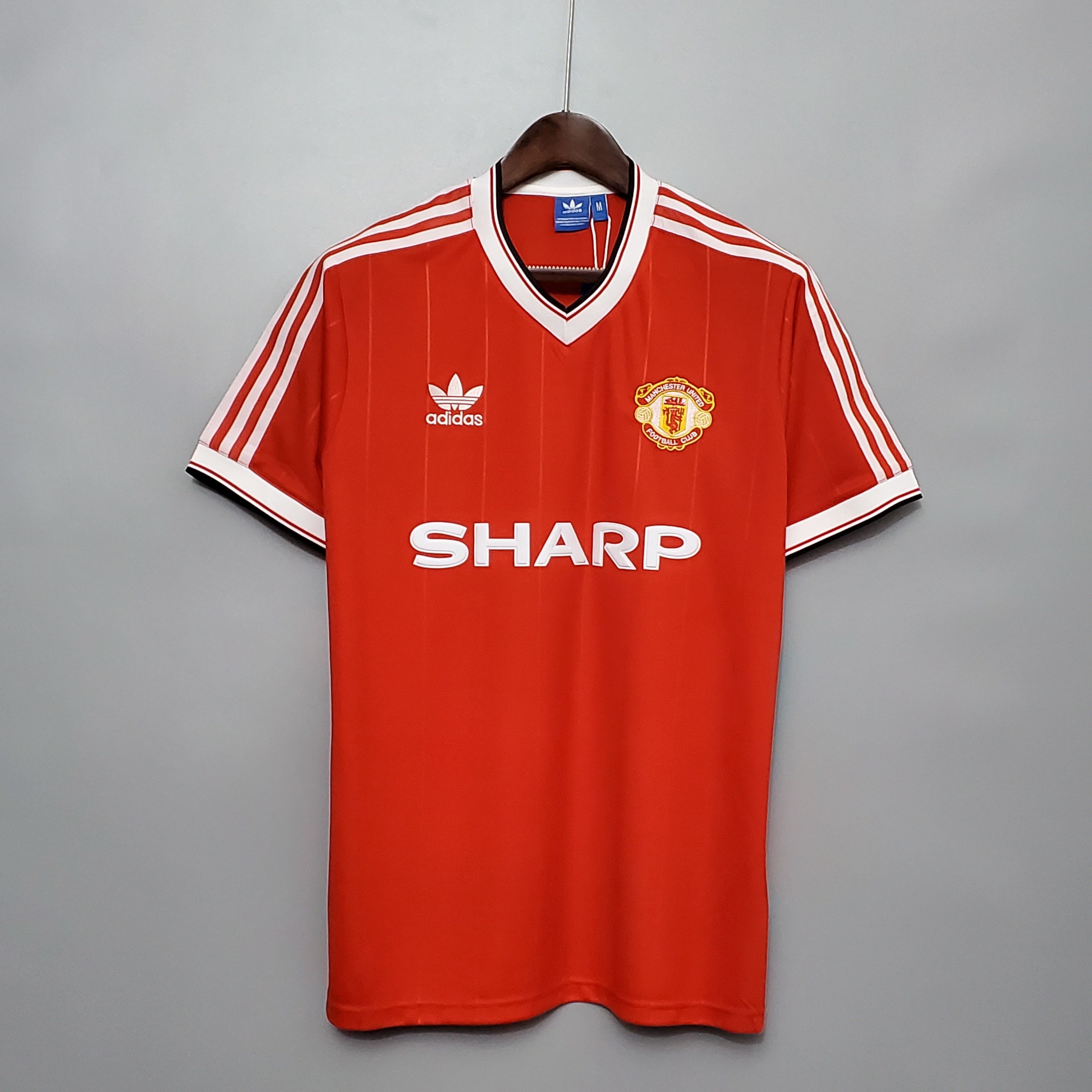 83-84 M-anchester U-nited Home Retro Soccer Jerseys Yupoo