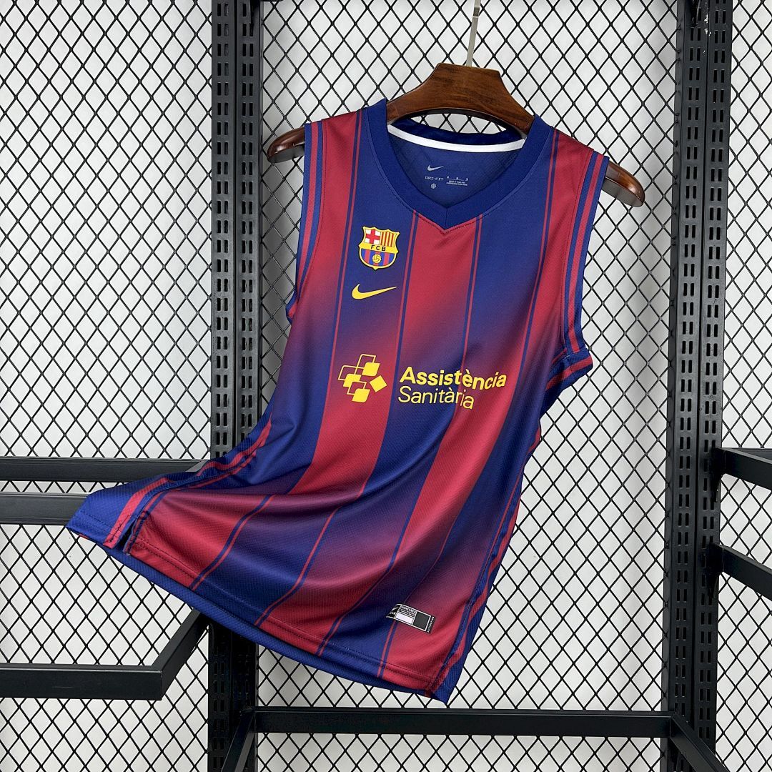 Mens Barcelona 2025/26 Basketball Home Jersey