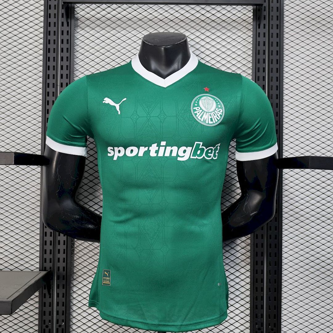Palmeiras 2025/26 Home Jersey Player Version
