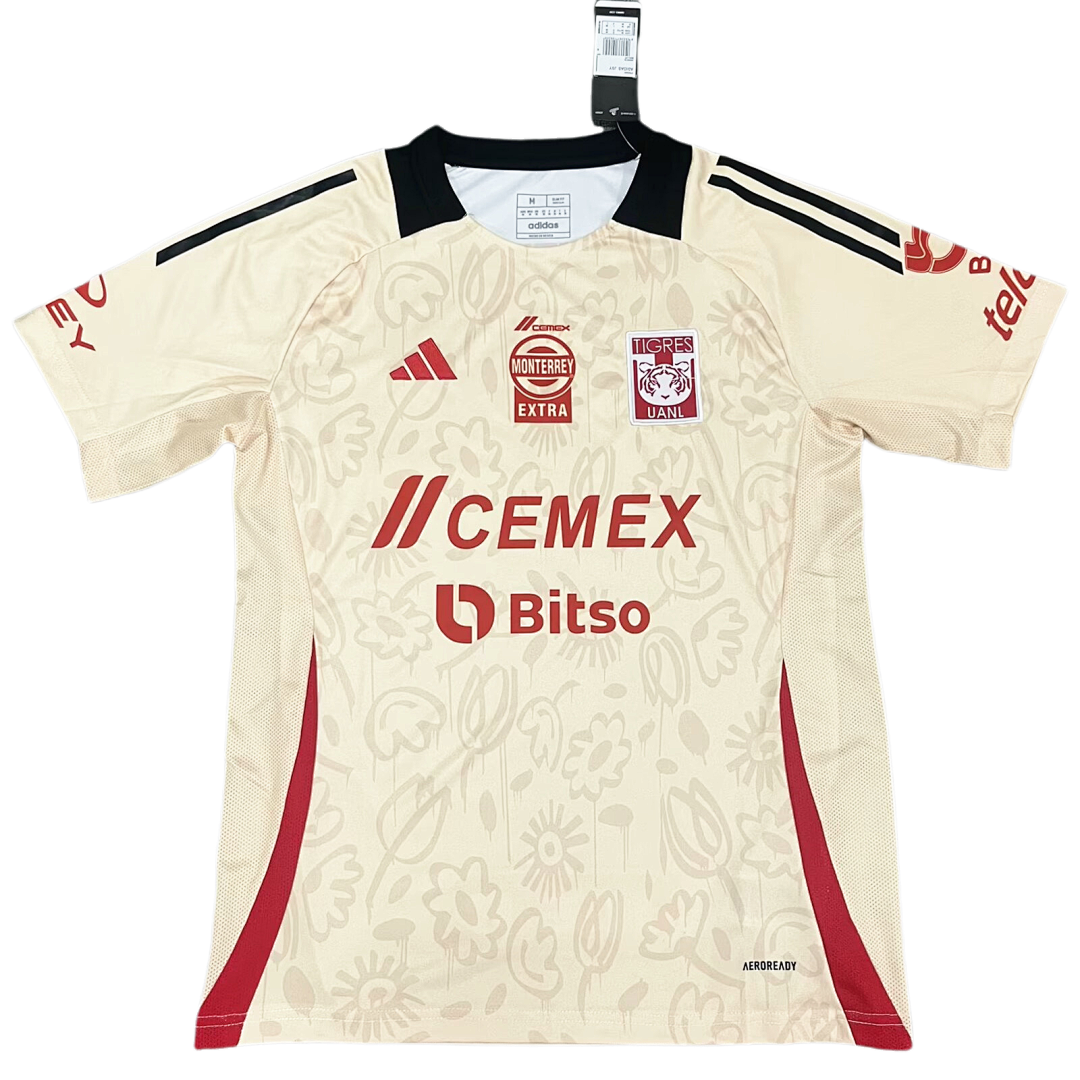 Tigres UANL 2024/25 yellow commemorative edition Jersey S-XXXX