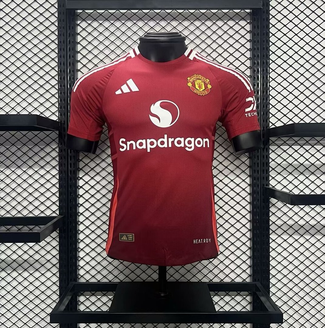 Manchester United 2024/25 Home Jersey Player Version