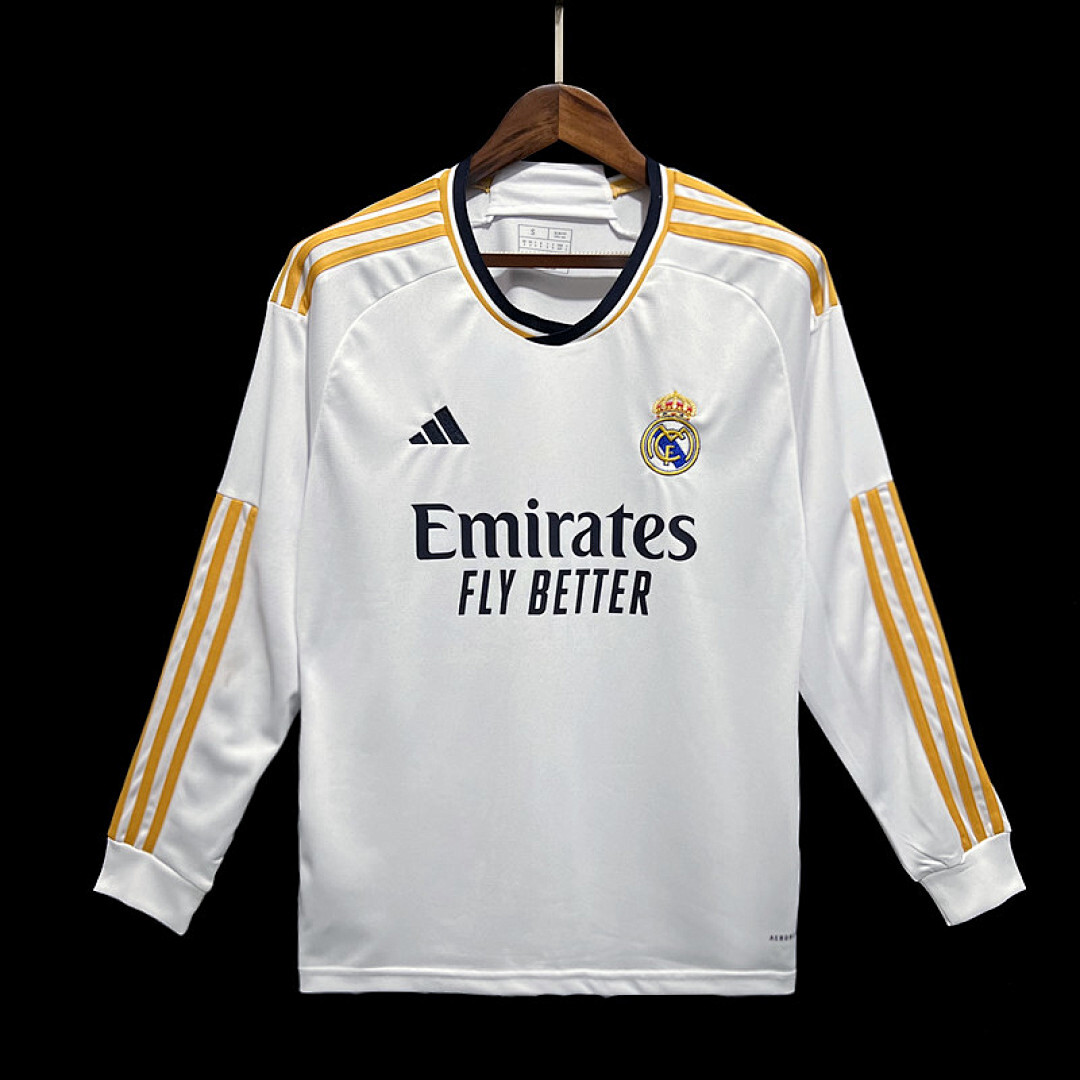 Long sleeve 23/24 Real Madrid home S-XXXXL