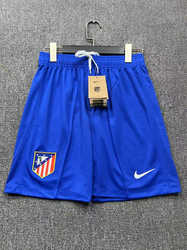 25-26 Atletico Madrid Home Soccer Shorts Yupoo