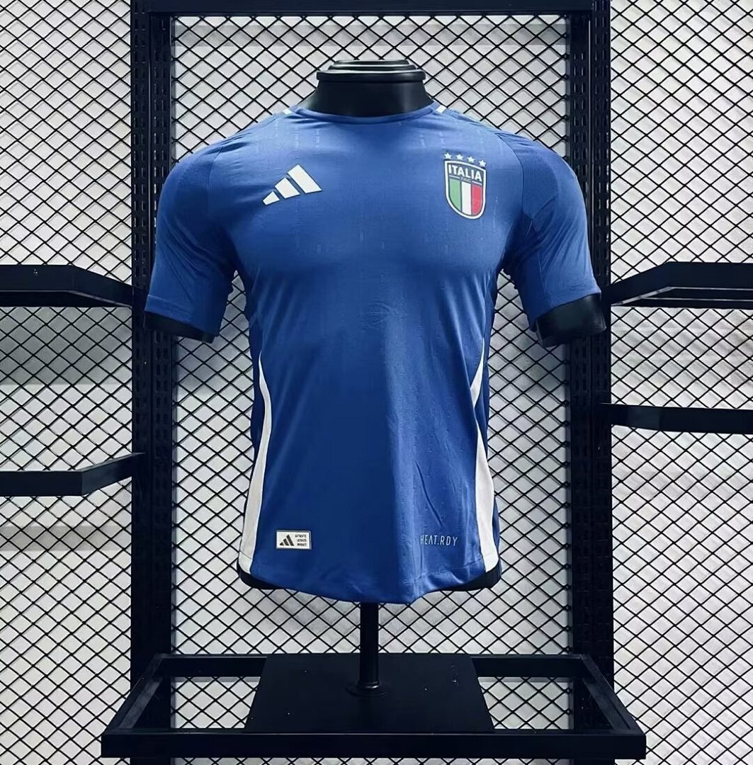 Italy 2024/25 Euro Home Jersey Player Version