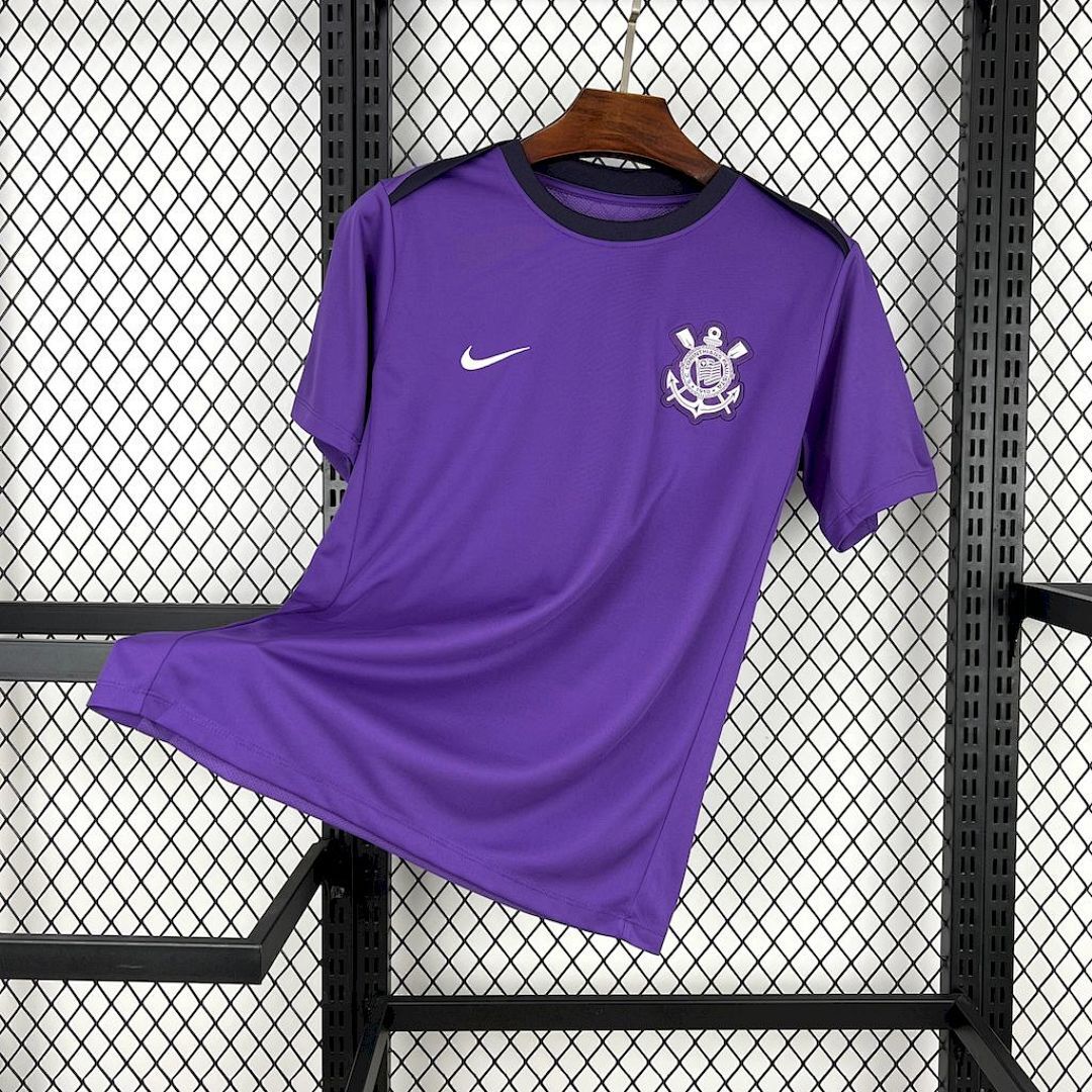Corinthians 2025/26 Purple pre-match training Jersey