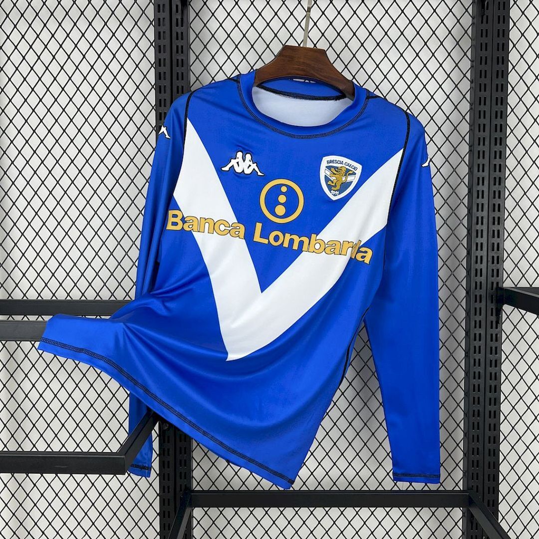 Brescia 2003/04 Home Long Sleeves Retro Jersey
