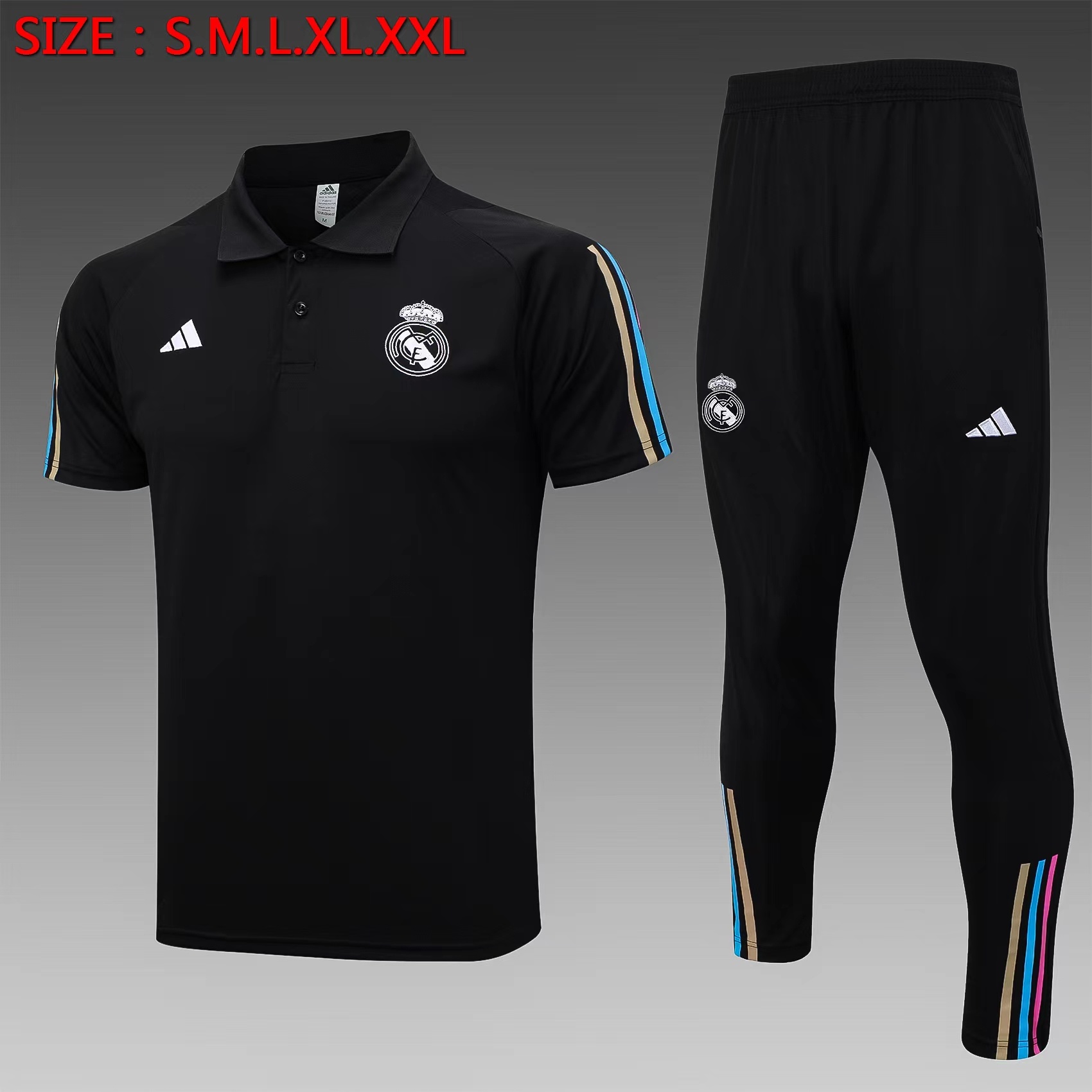 23-24 Real Madrid Polo Yupoo