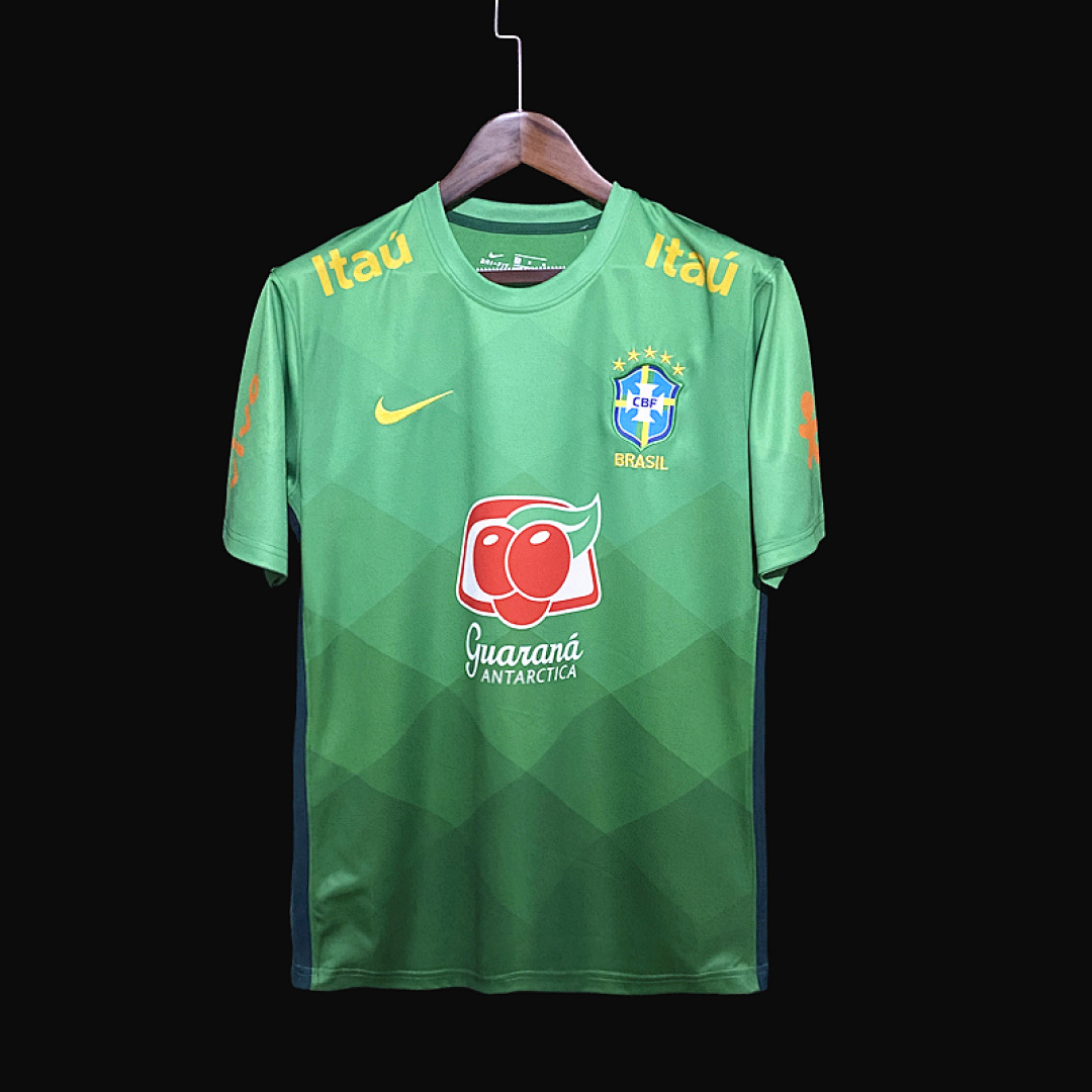 21/22 Brazil Green Pre-match training suit S-2XL