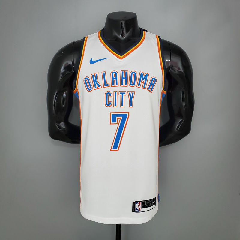 ANTHONY#7 Thunder White NBA Jersey S-XXL