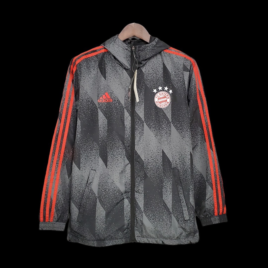 Windbreaker Bayern Black Pattern S-2XL