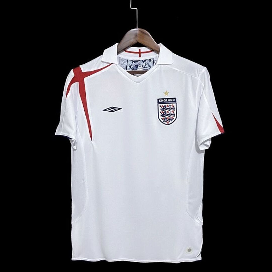 Retro 2005 England home S-XXL