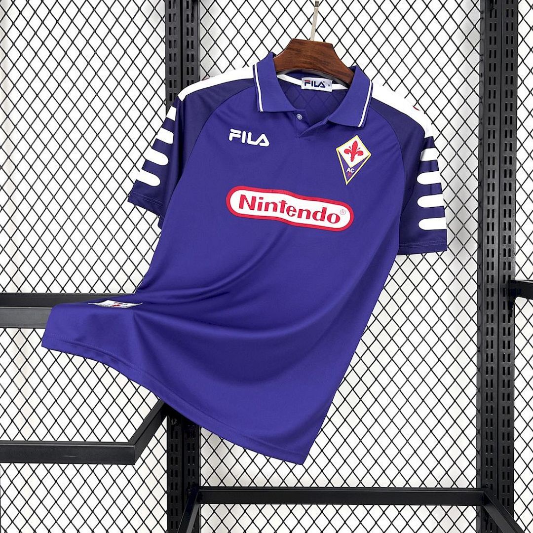 Fiorentina 1998/99 Home Retro Jersey