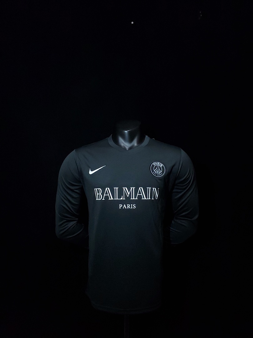 20-21 Balenciaga Joint Edition Long Sleeve Black S-2XL