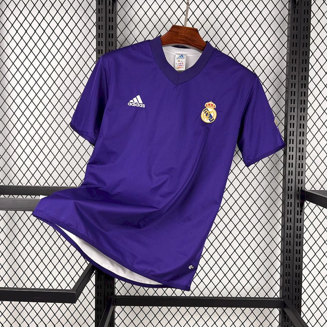 Real Madrid 2002/03 Reversible Double-sided Third Retro Jersey