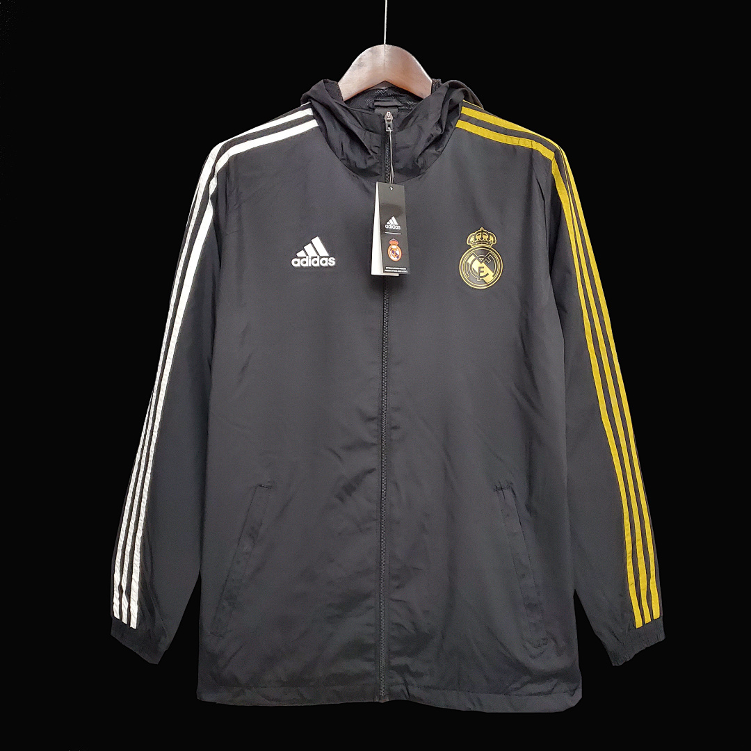 Windbreaker Real Madrid Black S-XXL