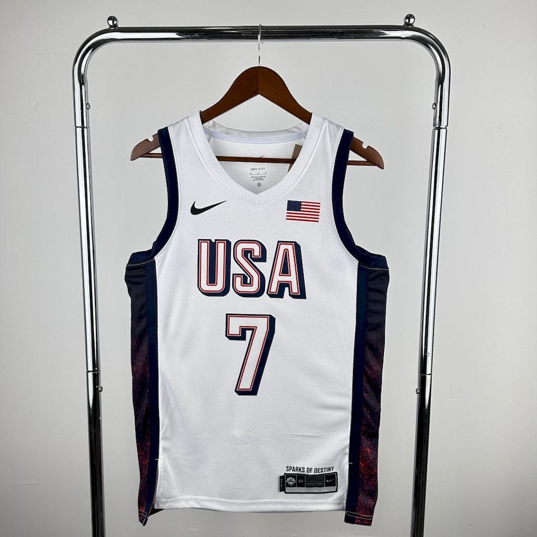 Olimpic USA 2024 DURANT#7 Home Jersey