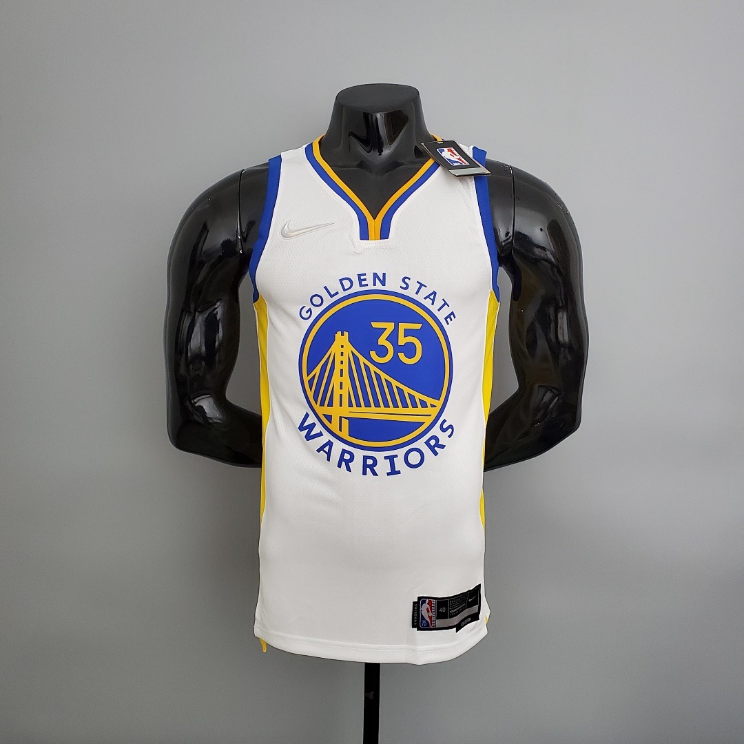 75th Anniversary Warriors White NBA Jersey S-XXL