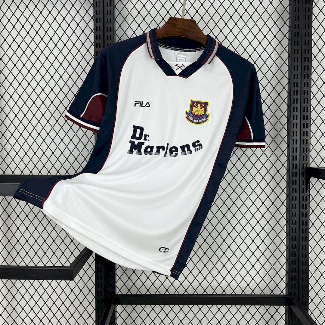 West Ham United 1999/01 Away Retro Jersey