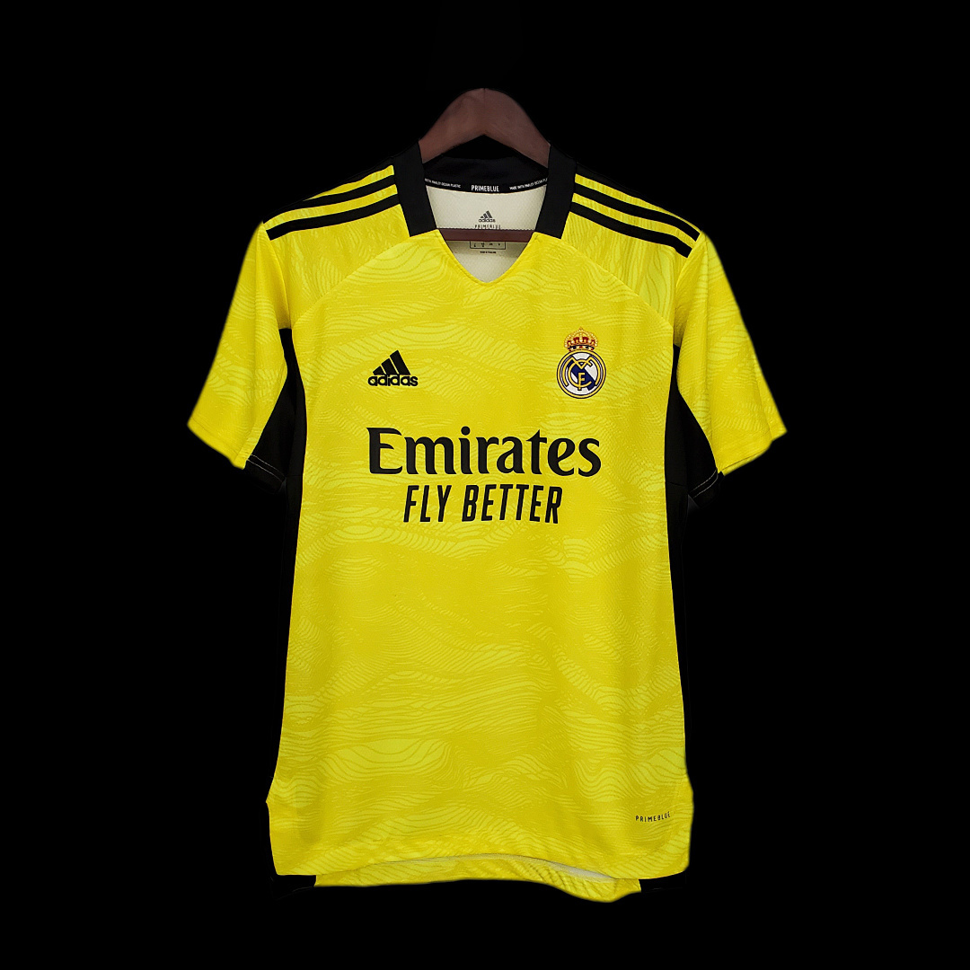 21-22 Real Madrid Goalkeeper Yellow S-2XL