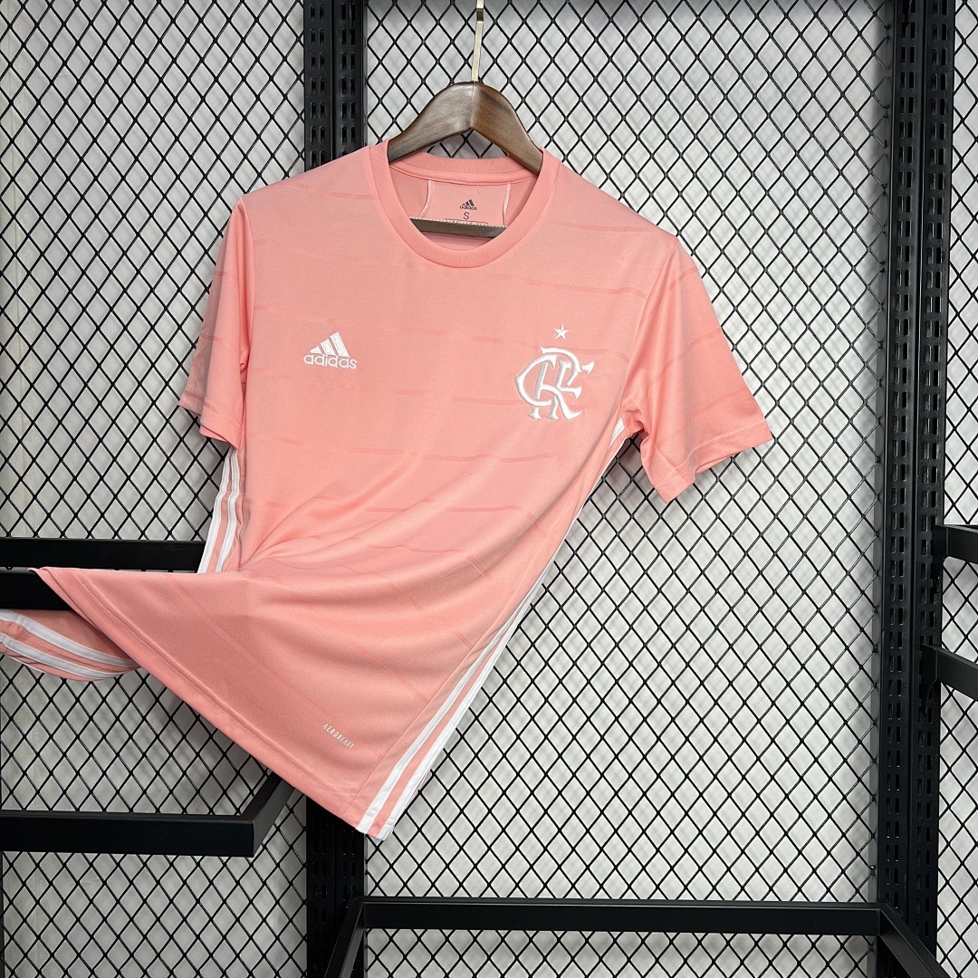 Flamengo 2021/22 Pink October Rosa Jersey