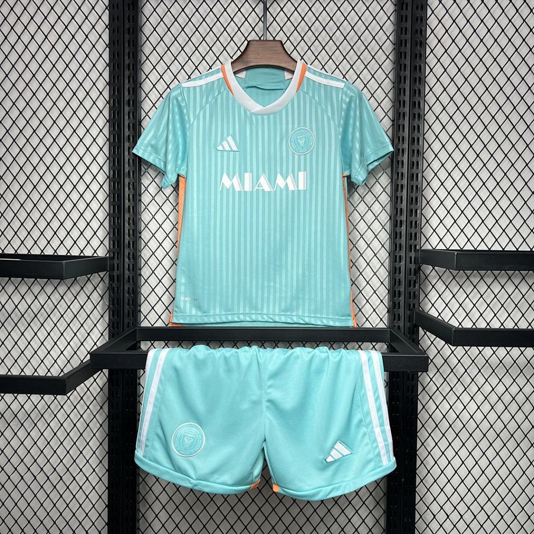 Inter Miami 2024/25 Third Away Kids Kit
