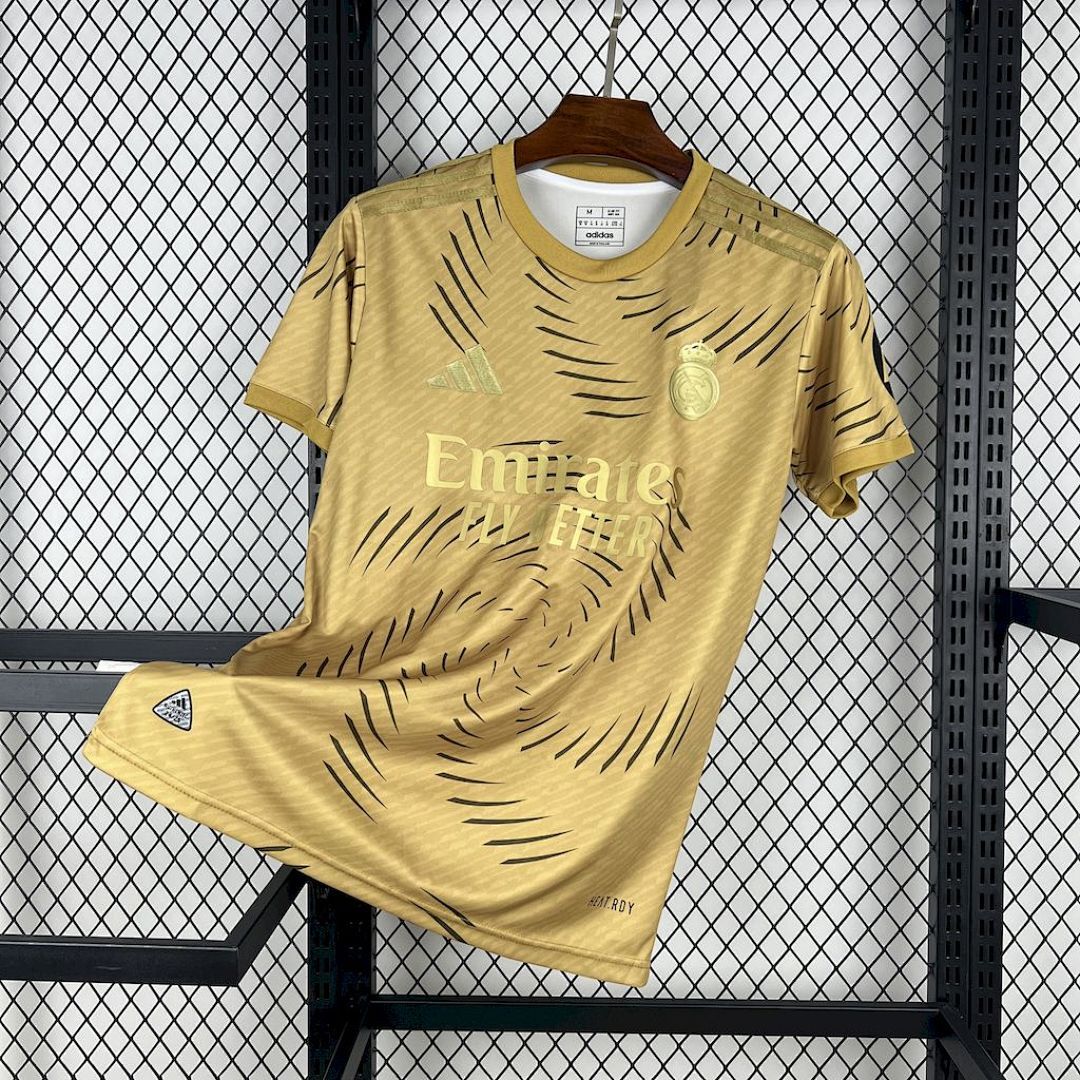 Real Madrid 2025/26 Training Gold Jersey