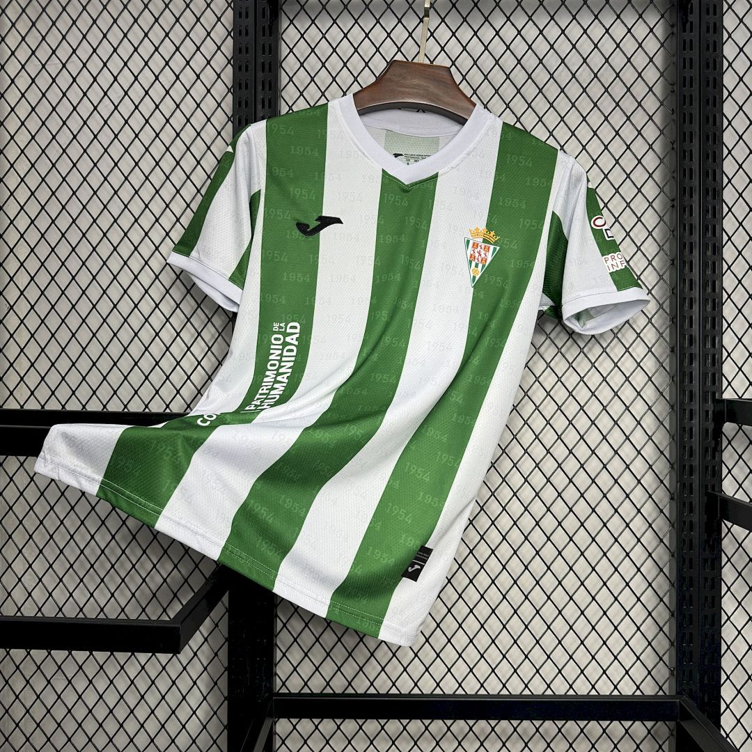Cordoba CF 2024/25 Home Jersey All Sponsors S-XXL