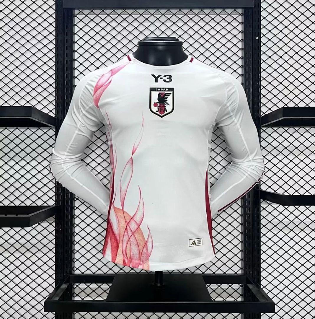 Japan 2024/25 Away Long Sleeves Jersey Player Version