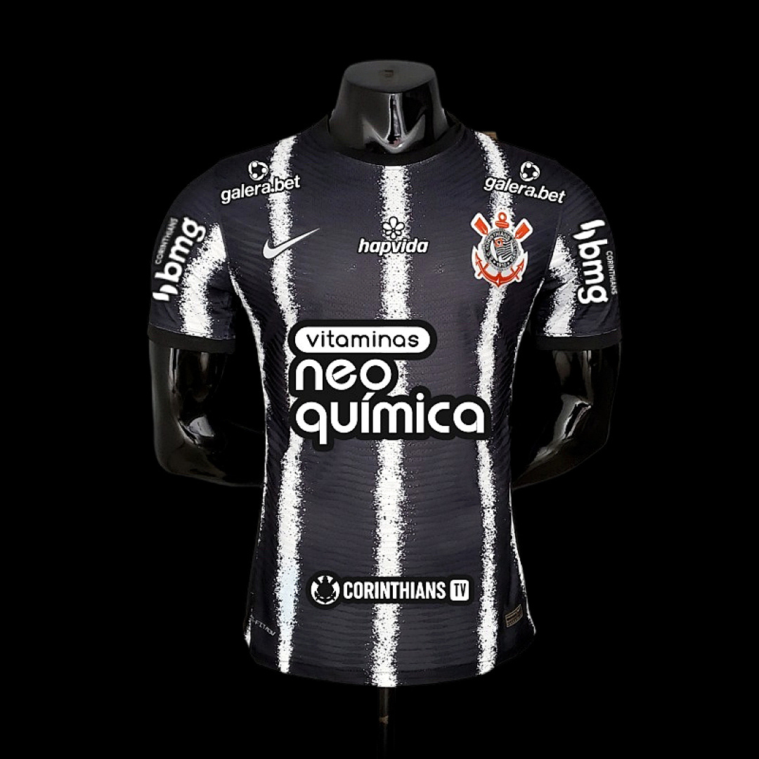21/22 all sponsor player version Corinthians away S-XXL
