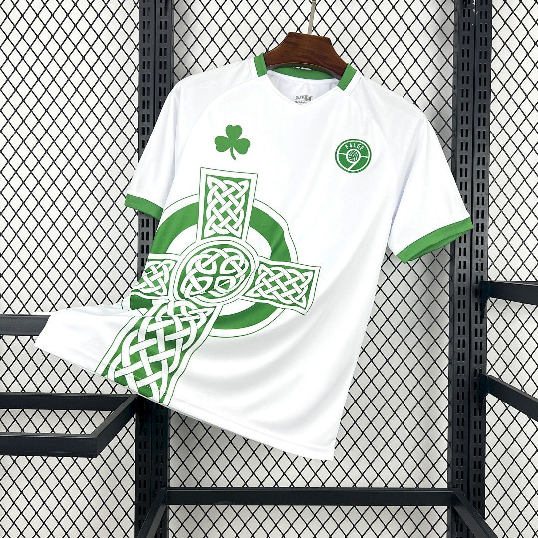 Retro Ireland Celtic Cross False9 2025/26 Jersey