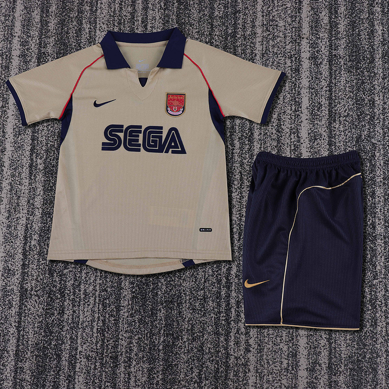 01-02 Arsenal Away Kids Cheap Soccer Jerseys Yupoo