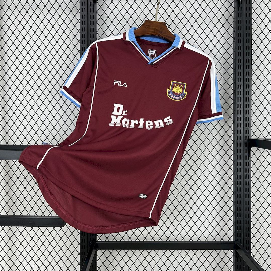 West Ham United 1999/01 Home Retro Jersey