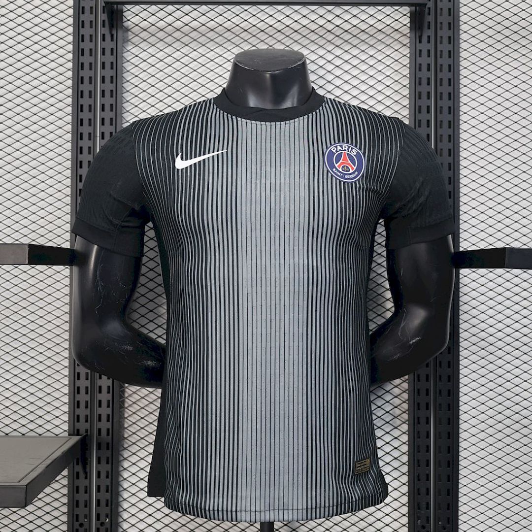Paris Saint-Germain 2024/25 Black goalkeeper uniform Jersey Player Version