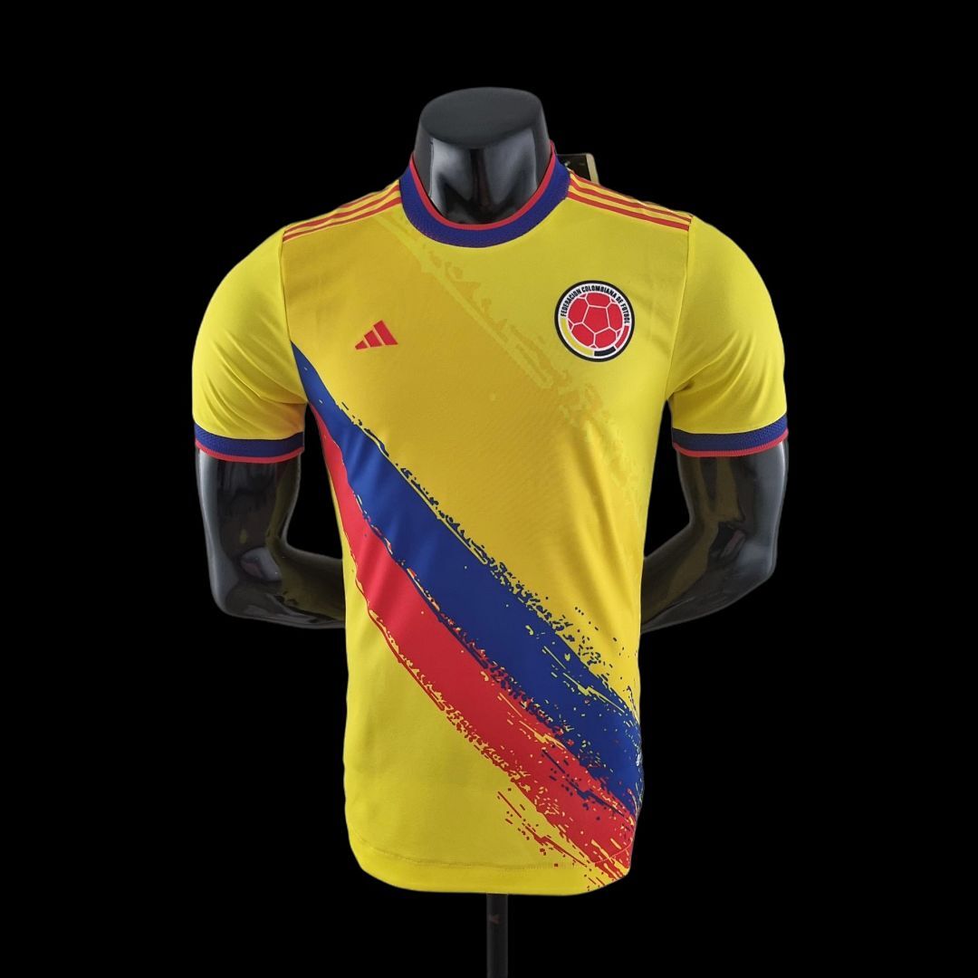 2022 player version Colombia Special Edition Yellow S-XXL