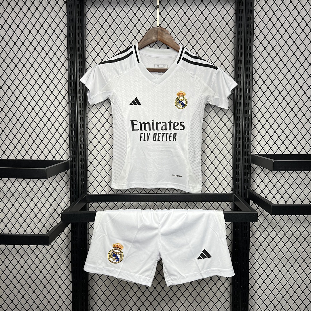 Real Madrid 2024/25 Home Kids Kit