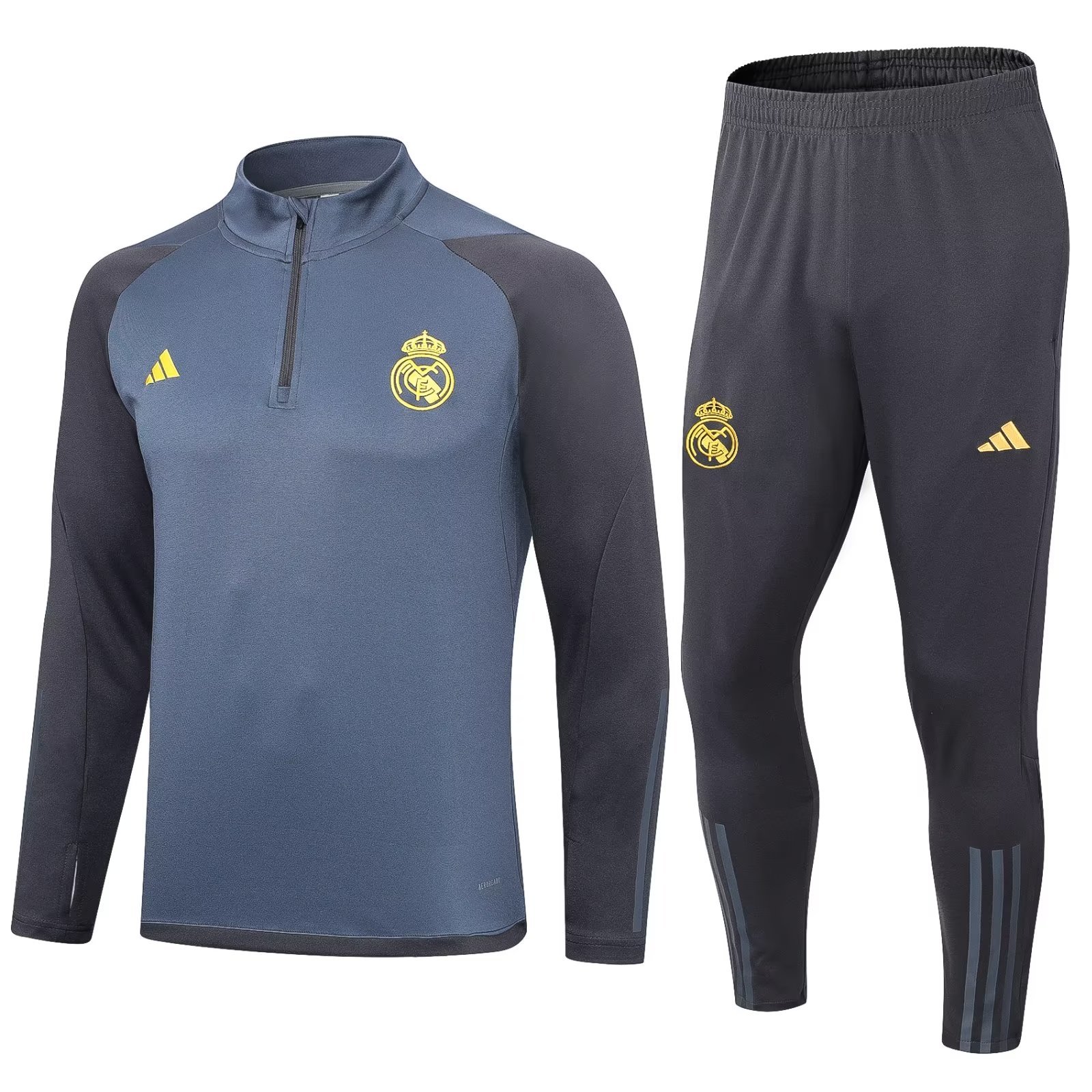23-24 Real Madrid Long Sleeve Training Suit Yupoo