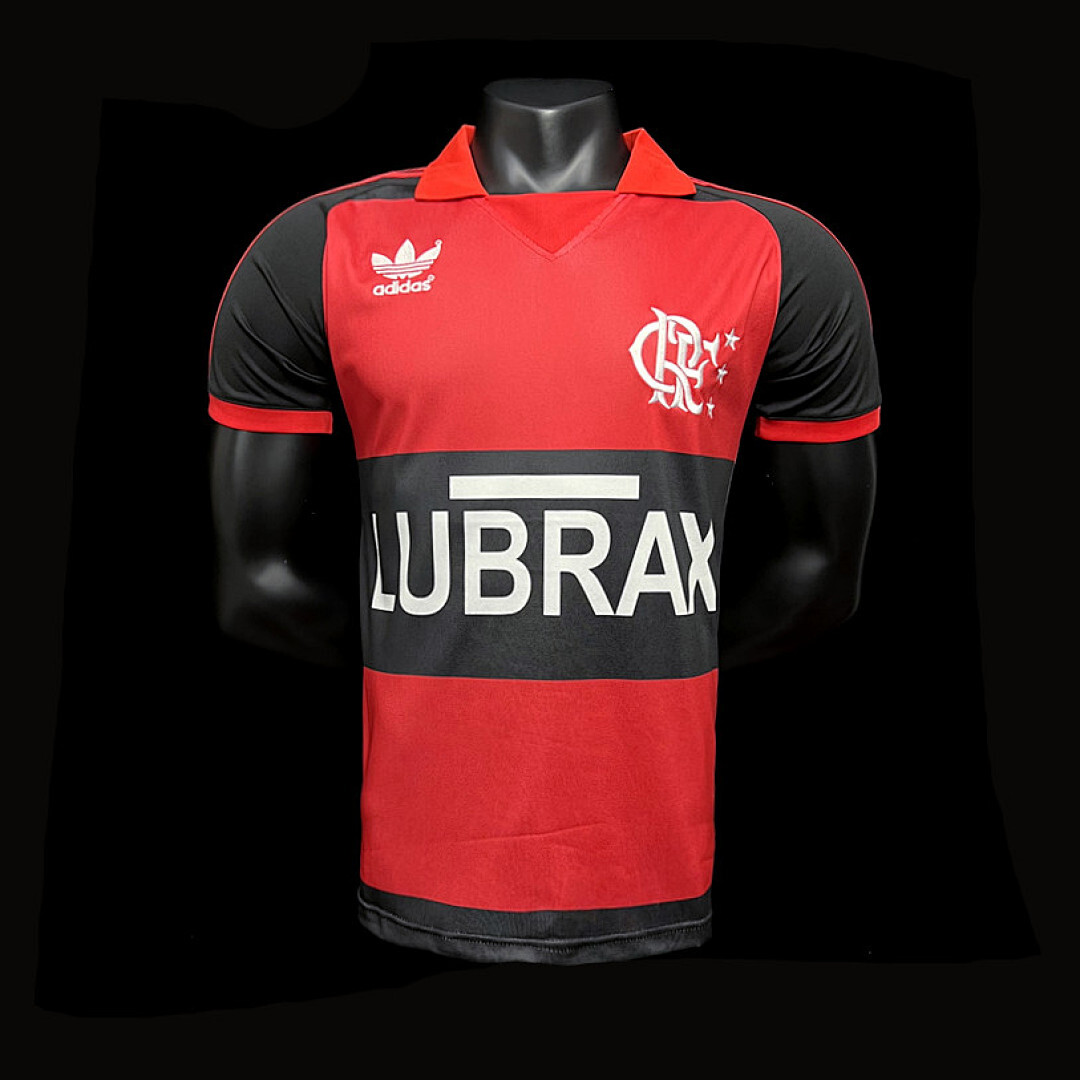 Retro 1986 Flamengo home S-XXL