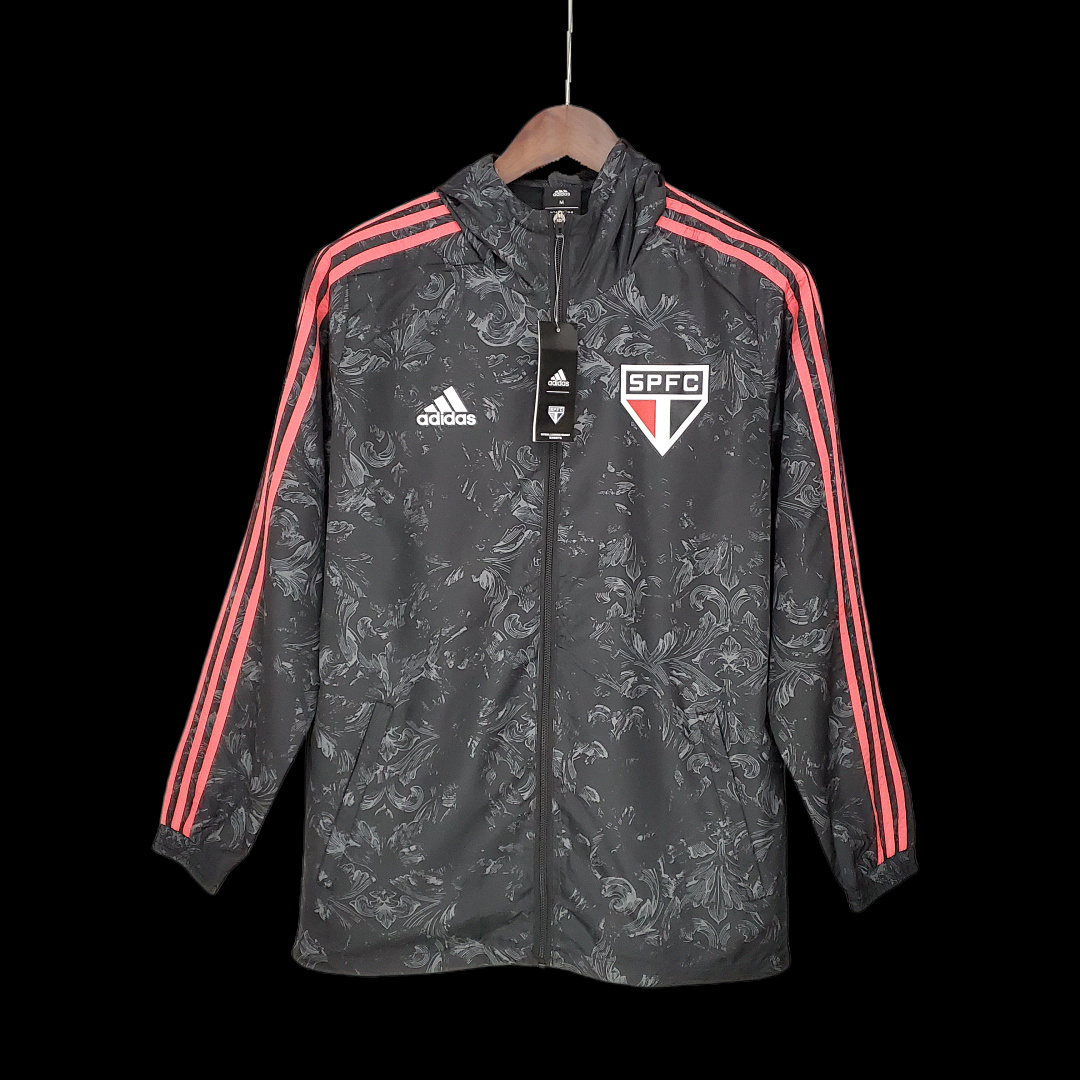 21/22 Windbreaker Sao Paulo Black Pattern S-XXL