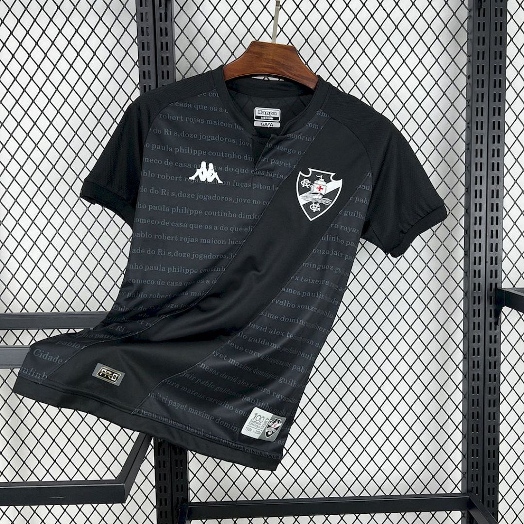 Vasco da Gama 2024/25 Black Jersey S-XXXXL