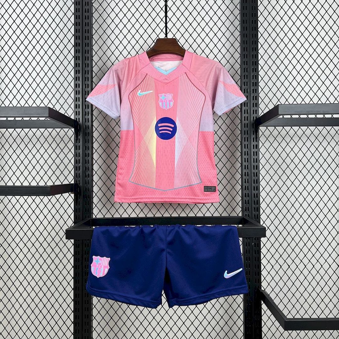 Barcelona 2025/26 pink special edition Kids Kit