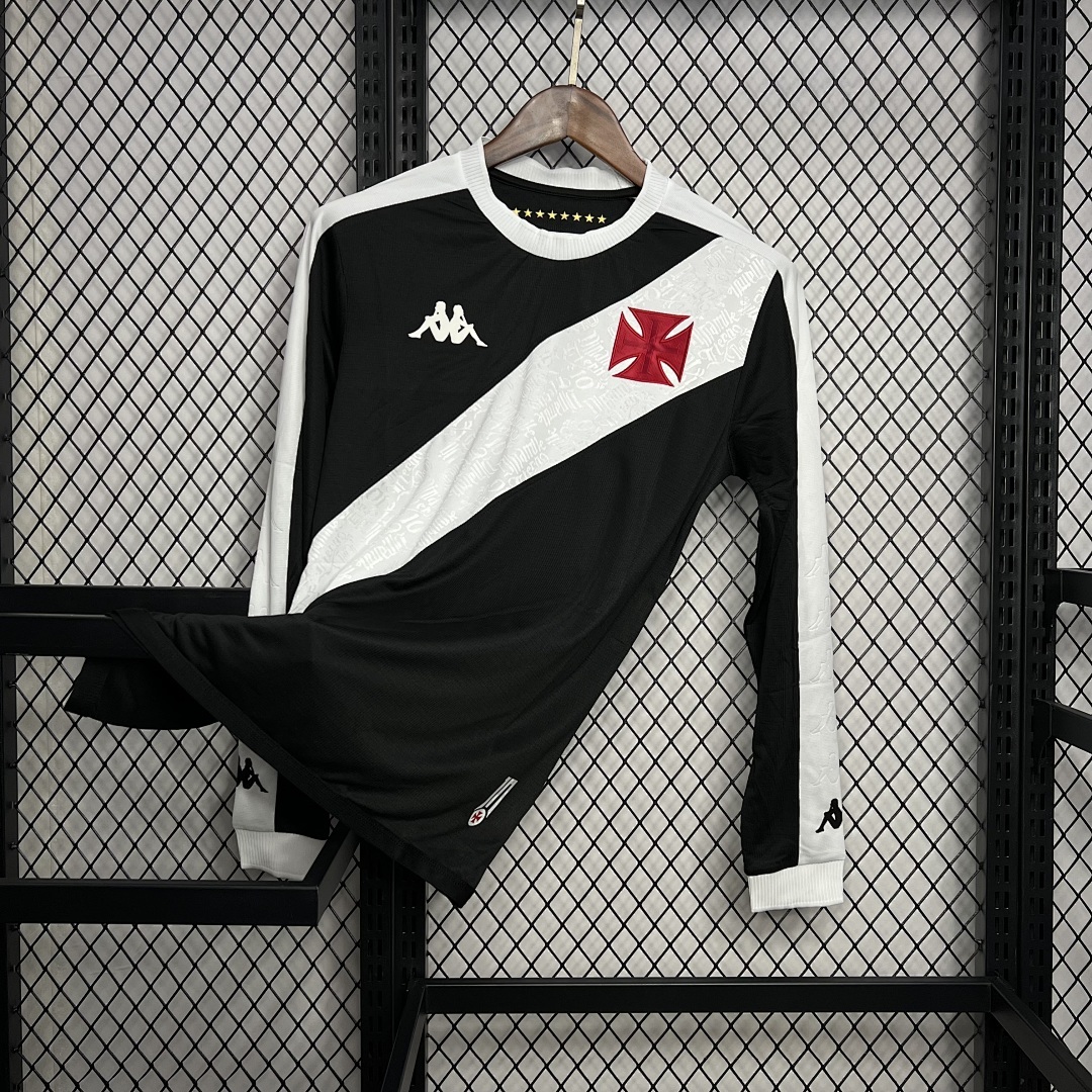 Vasco da gama 2024/25 Home Long Sleeves Jersey