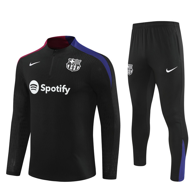 24-25 Barc Long Sleeve Training Soccer Suit Yupoo